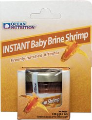 Ocean Nutrition Instant Baby Brine Shrimp Fish Food, 0.7-oz jar