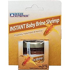 Ocean Nutrition Instant Baby Brine Shrimp Fish Food, 0.7-oz jar