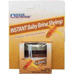 Ocean Nutrition Instant Baby Brine Shrimp Fish Food, 0.7-oz jar