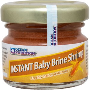Ocean Nutrition Instant Baby Brine Shrimp Fish Food, 0.7-oz jar