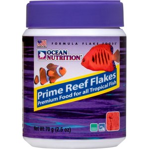 Ocean Nutrition Prime Reef Flake Fish Food, 2.5-oz jar