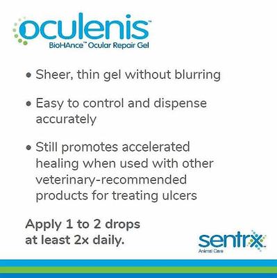 Show full view: Oculenis Ocular Repair Gel for Dogs & Cats, 3 mL slide 5 of 7