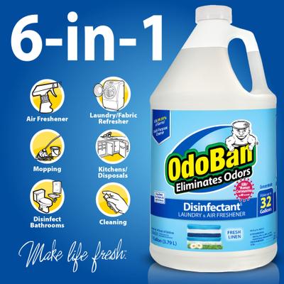Show full view: OdoBan Concentrate Fresh Linen Disinfectant, 1-gal slide 4 of 7