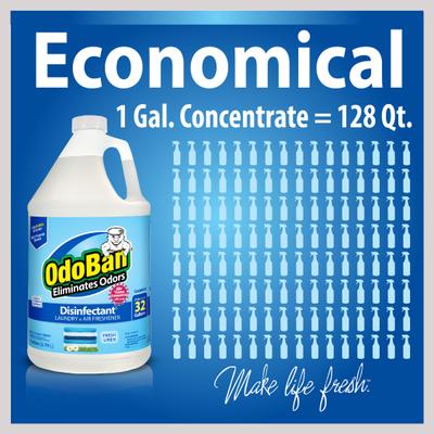 Show full view: OdoBan Concentrate Fresh Linen Disinfectant, 1-gal slide 5 of 7