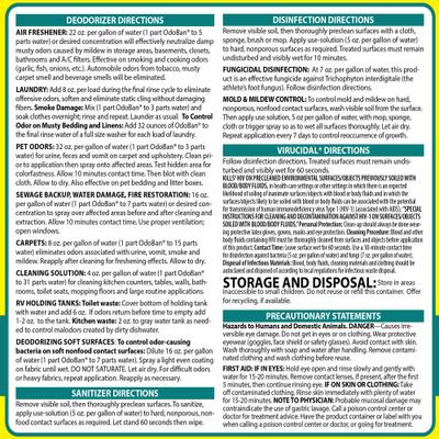 Show full view: OdoBan Concentrate Lemon Disinfectant, 1-gal slide 4 of 9