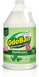 OdoBan Disinfectant Laundry & Air Freshener Concentrate, Eucalyptus Scent, 1-gal bottle