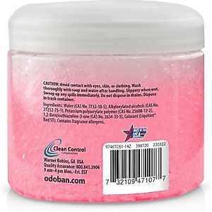 OdoBan OdoMagnet Odor Eliminator Tropical Gel Crystals Deodorizer, 14-oz jar