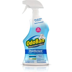 OdoBan Ready-to-Use Fresh Linen Disinfectant Spray, 32-fl oz bottle
