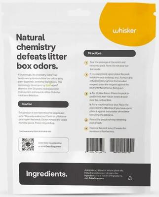 Show full view: Whisker OdorTrap Packs Cat Litter Box Filters, 6 count slide 5 of 6