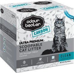 Odour Beater Carbon Unscented Cat Litter, 40-lb bag