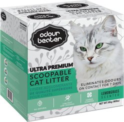 Odour Beater Lemongrass Cat Litter, 40-lb bag