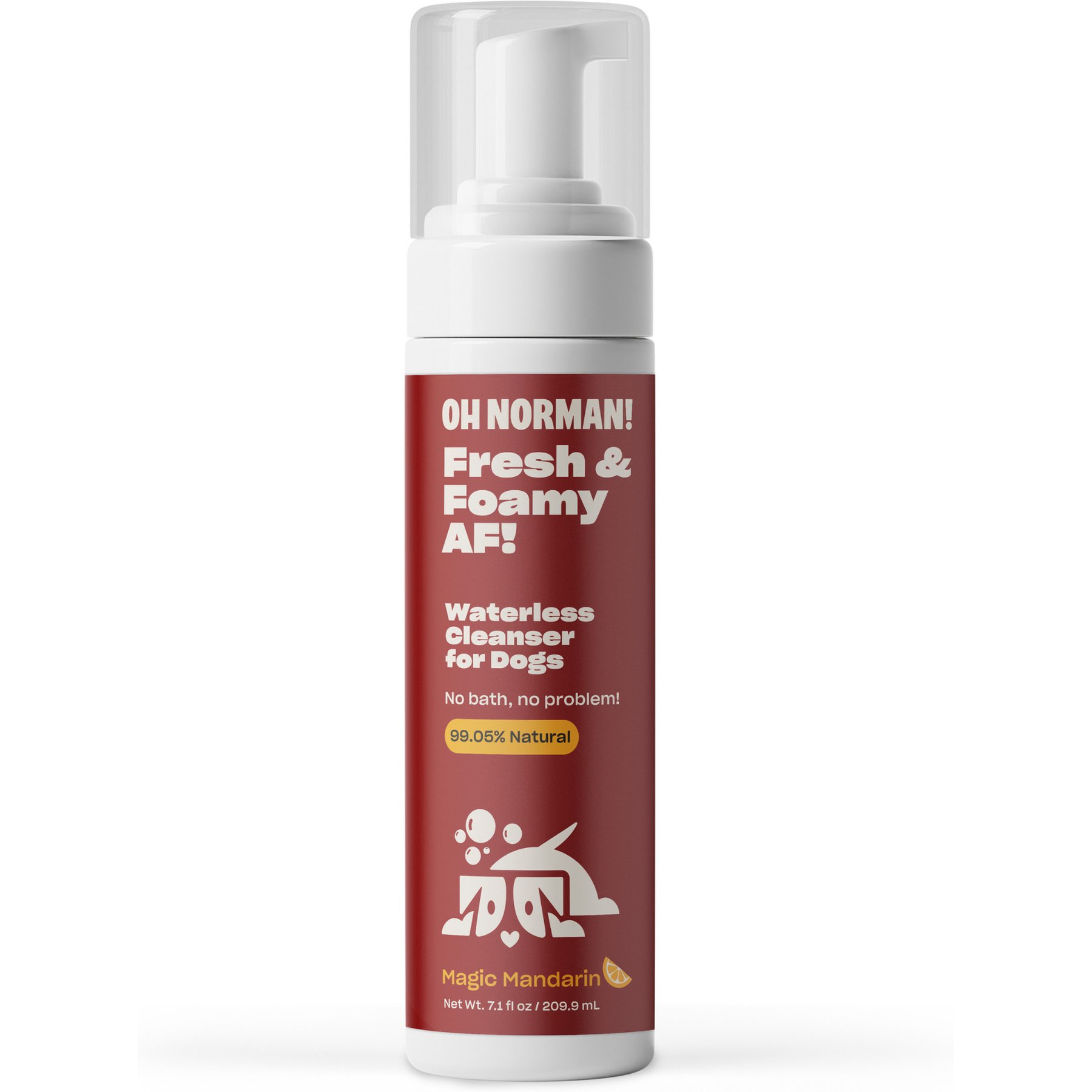OH NORMAN Fresh & Foamy AF, 7.1-fl oz bottle