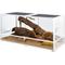 Show in main carousel: OiiBO 120-gal Large Tempered Glass Reptile Terrarium Habitat, White slide 1 of 7
