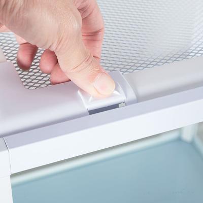 Show full view: OiiBO 2-in-1 Glass Screen & Mesh Ventilation Double Hinge Door Reptile Terrarium, Large, 55-gal, White slide 7 of 11