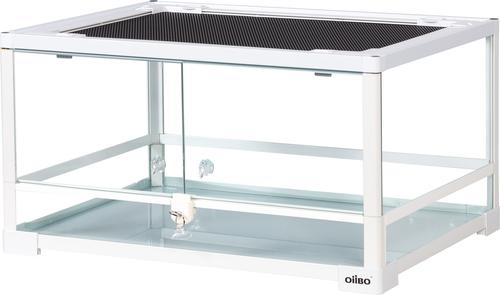 Show full view: OiiBO Full Glass Front Opening Reptile Tank Terrarium, 24-gal slide 2 of 9