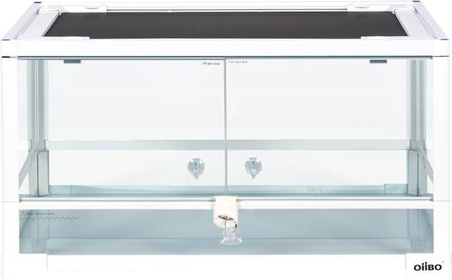 Show full view: OiiBO Full Glass Front Opening Reptile Tank Terrarium, 24-gal slide 5 of 9