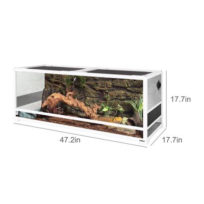 Show full view: OiiBO Glass Screen Ventilation Reptile Terrarium slide 4 of 8