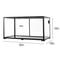 Show in main carousel: OiiBO Tempered Glass Reptile Terrarium, Black, 50-gallon slide 3 of 8