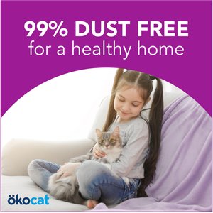 Okocat Mini Pellets Unscented Clumping Wood Cat Litter, 21.5-lb bag