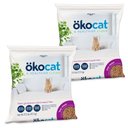 Okocat Mini Pellets Unscented Clumping Wood Cat Litter, 55-lb bundle