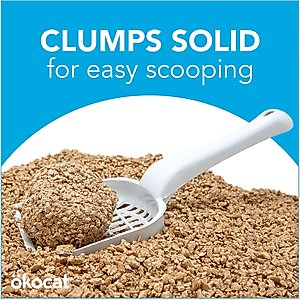 Okocat Original Premium Wood Clumping Cat Litter, 18.8-lb bag