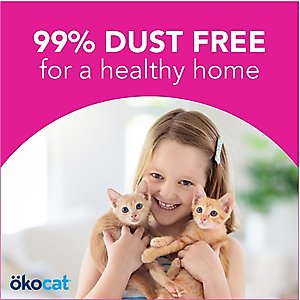 Okocat Super Soft Clumping Wood Unscented Cat Litter, 15.8-lb bag