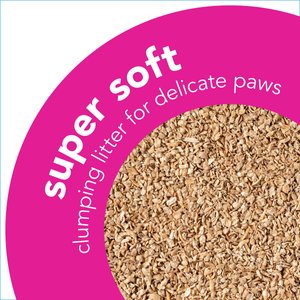 Okocat Super Soft Clumping Wood Unscented Cat Litter, 22-lb bag