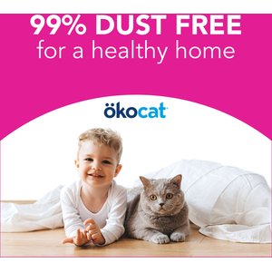 Okocat Super Soft Clumping Wood Unscented Cat Litter, 22-lb bag