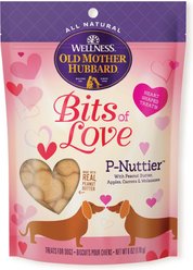 Old Mother Hubbard Bits of Love P-Nuttier Dog Treats, 6-oz bag