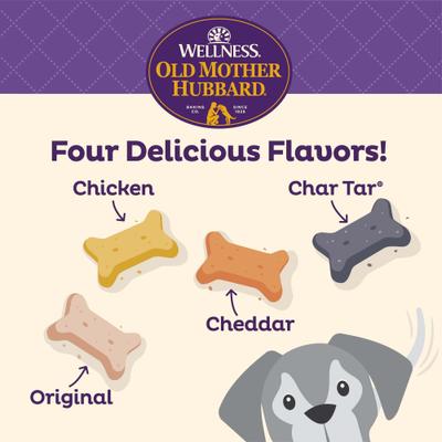 Show full view: Old Mother Hubbard by Wellness Classic Original Mix Natural Large Oven-Baked Biscuits Dog Treats, 3.5-lb bag slide 3 of 10