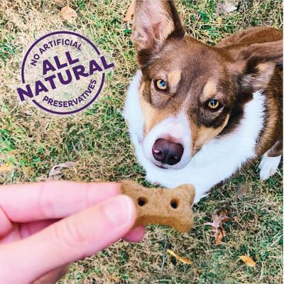 Show full view: Old Mother Hubbard by Wellness Classic P-Nuttier 'N Nanners Grain-Free Mini Oven-Baked Biscuits Dog Treats, 16-oz bag slide 3 of 11