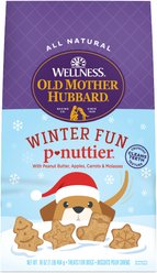 Old Mother Hubbard Winter Fun P-Nuttier Crunchy Dog Treats, 1-lb bag