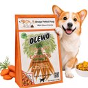 Olewo Dehydrated Carrots Digestive Aid Dog Food Topper, 2.2-lb bag