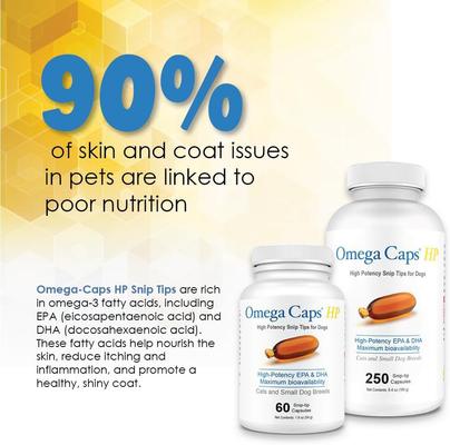 Show full view: Omega-Caps HP Snip Tips for Medium & Large Dogs, 60 count slide 6 of 12