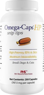 Show full view: Omega-Caps HP Snip Tips for Small Dogs & Cats, 250 count slide 1 of 8