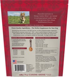 Omega Fields Omega Canine Shine Skin & Coat Dog Supplement, 2-lb bag slide 2 of 2