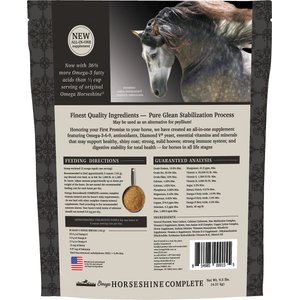 Omega Fields Omega Horseshine Complete Powder Horse Supplement, 9.5-lb bag