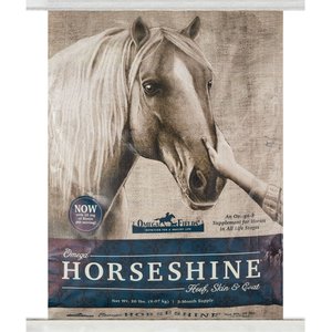 Omega Fields Omega Horseshine Hoof, Skin & Coat Powder Horse Supplement, 20-lb bag