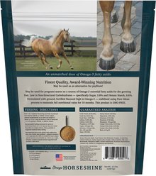 Omega Fields Omega Horseshine Hoof, Skin & Coat Powder Horse Supplement, 4.5-lb bag slide 2 of 3