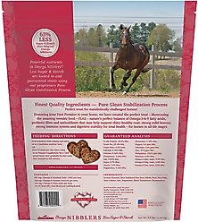 Omega Fields Omega Nibblers Low Sugar & Starch Peppermint Horse Treats, 3.5-lb bag slide 2 of 3