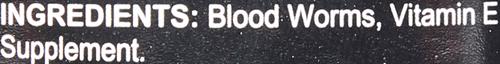 Show full view: Omega One Freeze-Dried Blood Worms Freshwater & Marine Fish Treat, .96-oz jar slide 3 of 6