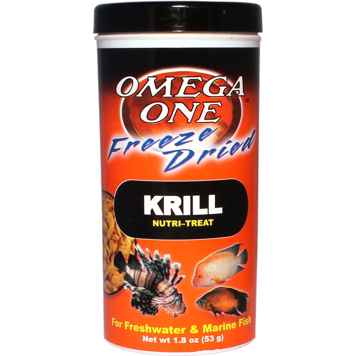 Omega One Freeze Dried Krill Freshwater & Marine Fish Treat, 1.8-oz