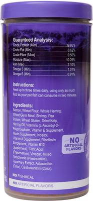 Show full view: Omega One Medium Cichlid Pellets Floating Fish Food, 6.5-oz jar slide 2 of 5