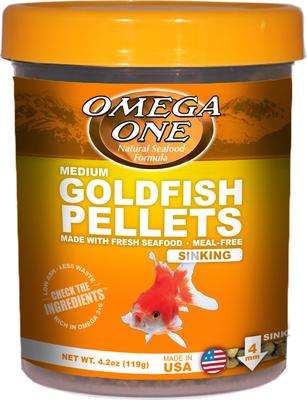 Omega One Medium Sinking Goldfish Pellets Fish Food