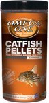 Sinking Catfish Pellets with Shrimp Freshwater & Saltwater Fish Food, 8.25-oz jar