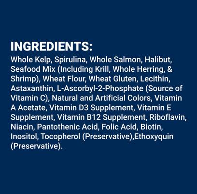 Show full view: Omega One Sinking Veggie Rounds Freshwater & Saltwater Fish Food, 2-oz jar slide 2 of 4