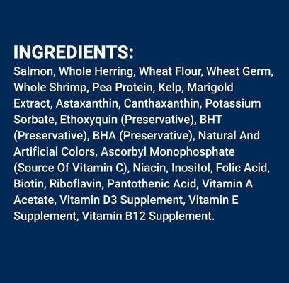 Show full view: Omega One Small Sinking Goldfish Pellets Fish Food, 8-oz jar slide 2 of 3