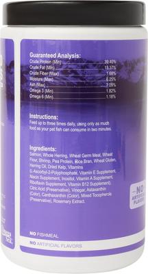 Show full view: Omega One Super Color Cichlid Pellets Sinking Fish Food, 20-oz jar slide 3 of 5