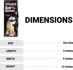 Omega Paw Dog Hog Slow Dog Feeder, Silver, Large slide 2 of 2