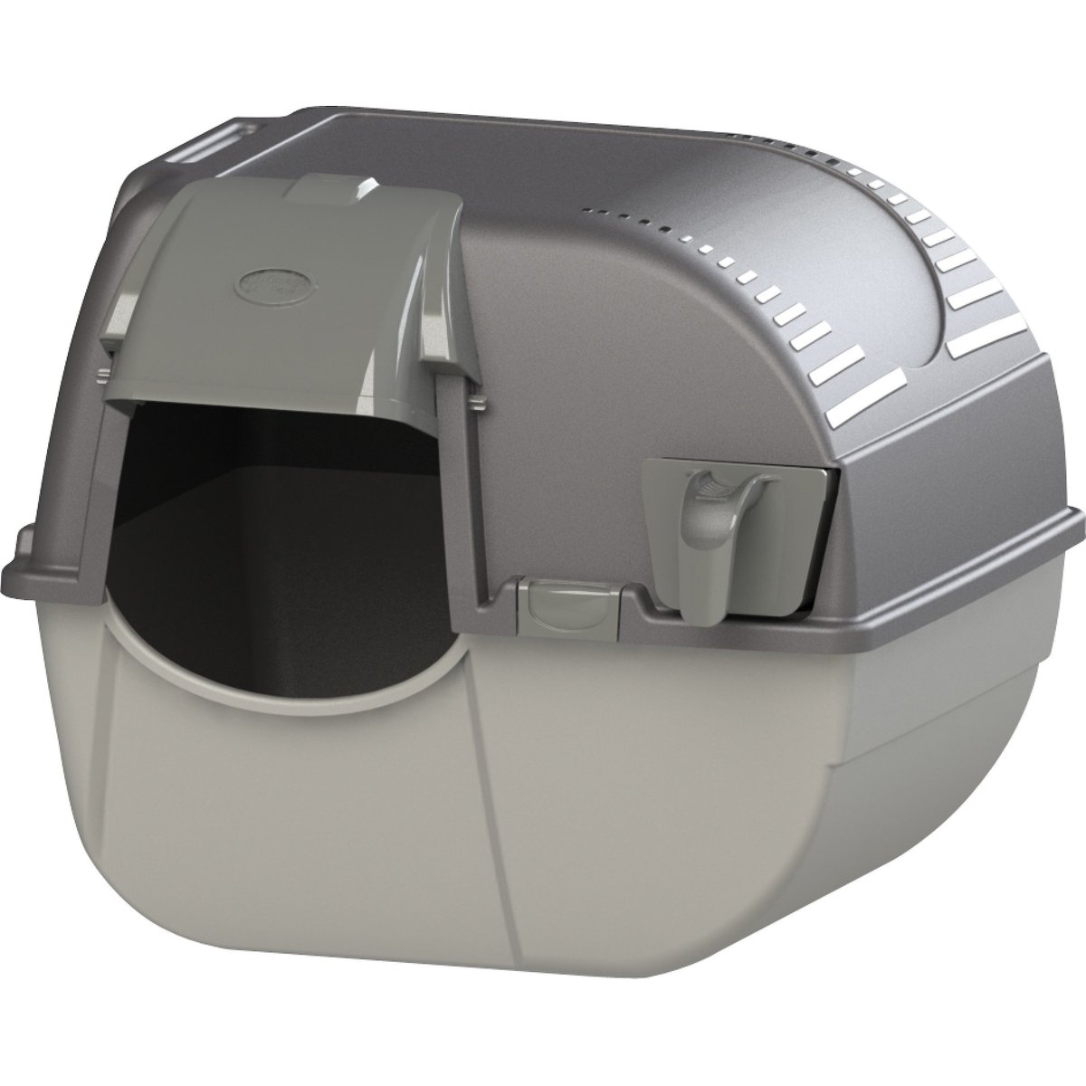 Omega Paw Easy Fill Roll 'n Clean Cat Litter Box, Large